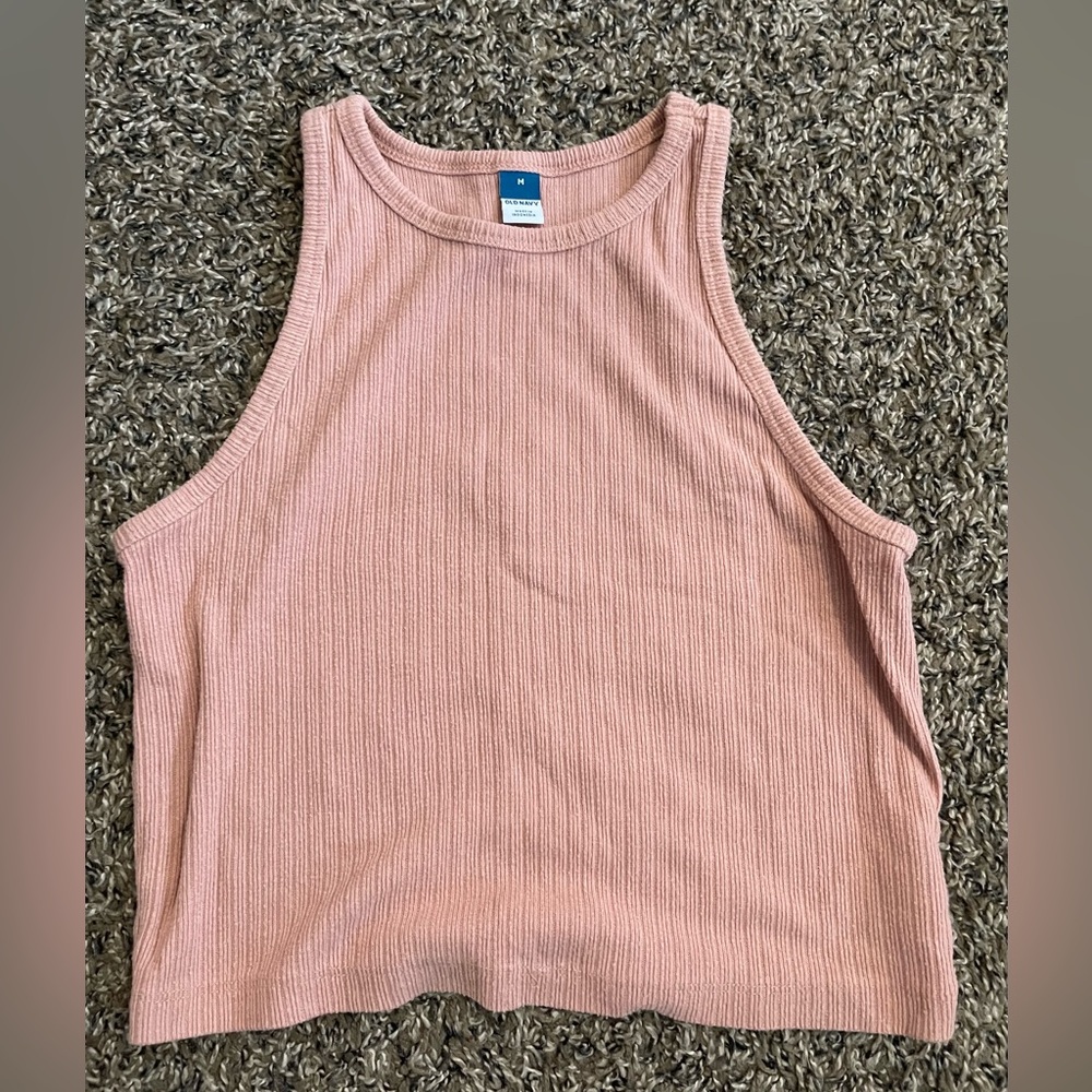 Ribbed Cropped Tank